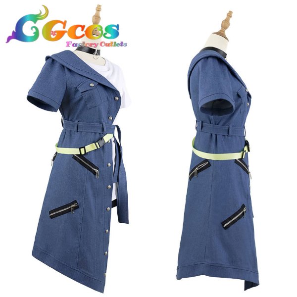 画像2: BanG Dream! It's MyGO!!!!!  高松燈 長崎そよ 椎名立希 千早愛音 要楽奈 コスプレ衣装 (2)