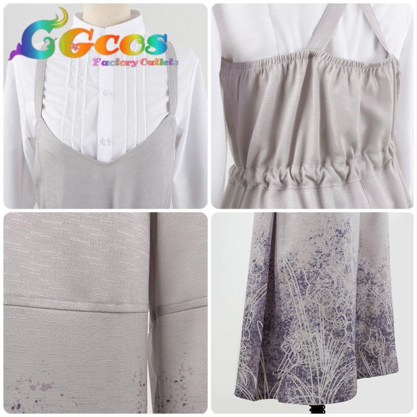 画像6: 「一部在庫あり」プロジェクトセカイ カラフルステージ!feat.初音ミク ナルキッソスサロペット 東雲絵名 リグレットルパンティール コスプレ衣装 (6)