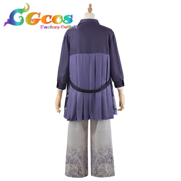 画像4: 「一部在庫あり」プロジェクトセカイ カラフルステージ!feat.初音ミク ナルキッソスサロペット 東雲絵名 リグレットルパンティール コスプレ衣装 (4)