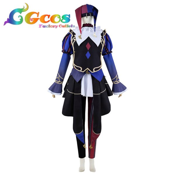 画像4: 「一部在庫あり」プロジェクトセカイ カラフルステージ!feat.初音ミク　Fearless Clown　天馬司　滲む瞳に、不死鳥　コスプレ衣装 (4)