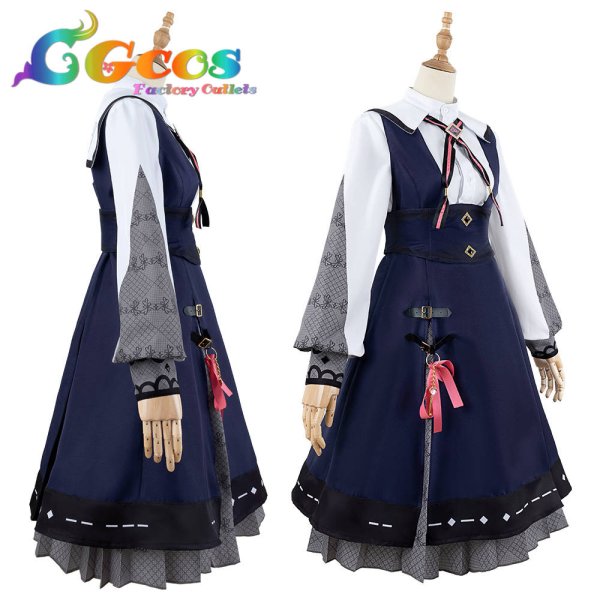 画像2: プロジェクトセカイ カラフルステージ!feat.初音ミク　フィアー・トラッド　桃井愛莉　離れていく距離　コスプレ衣装 (2)