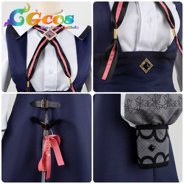 画像5: プロジェクトセカイ カラフルステージ!feat.初音ミク　フィアー・トラッド　桃井愛莉　離れていく距離　コスプレ衣装 (5)