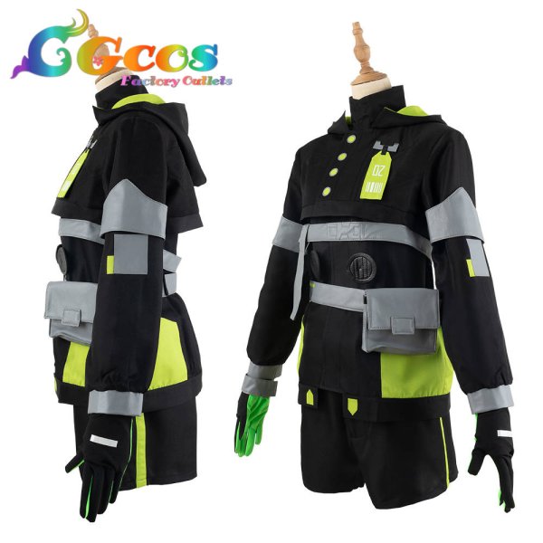 画像2: プロジェクトセカイ カラフルステージ!feat.初音ミク シャープシューター 草薙寧々 標的は逃がさない コスプレ衣装 (2)