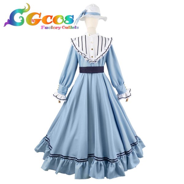 画像4: あんさんぶるスターズ 斎宮宗 マドモアゼル(人形) ブルーver. コスプレ衣装 (4)