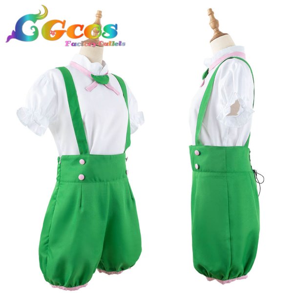 画像2: ずんだもん コスプレ衣装 (2)