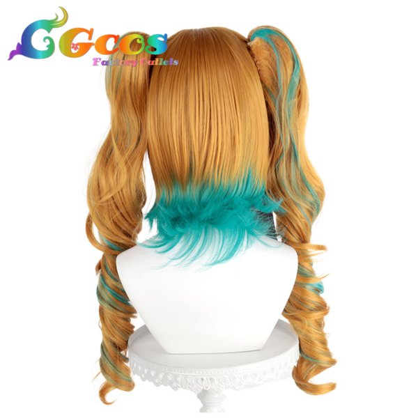 画像2: キズナイーバー ウィッグ 新山仁子 コスプレ衣装 (2)