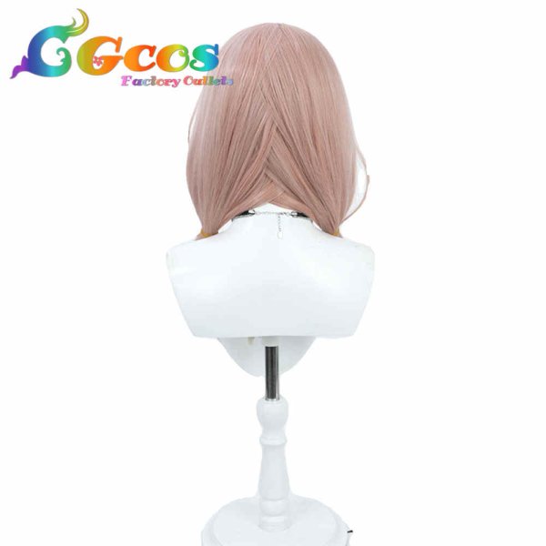 画像2: ブルーアーカイブ ウィッグ 火宮チナツ コスプレ衣装 (2)