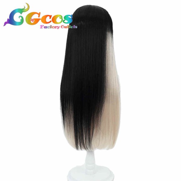 画像2: バーチャルYouTuber VTuber ウィッグ ReGLOSS 儒烏風亭らでん 初期2D コスプレ衣装 (2)