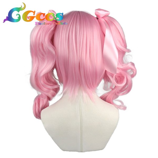 画像2: BanG Dream! バンドリ ウィッグ Pastel*Palettes 丸山彩 コスプレ衣装 (2)