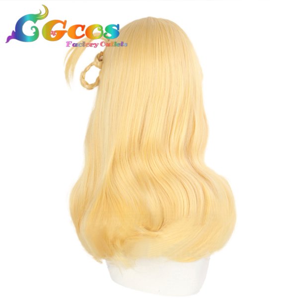 画像2: ラブライブ! サンシャイン!! ウィッグ 小原鞠莉 コスプレ衣装 (2)