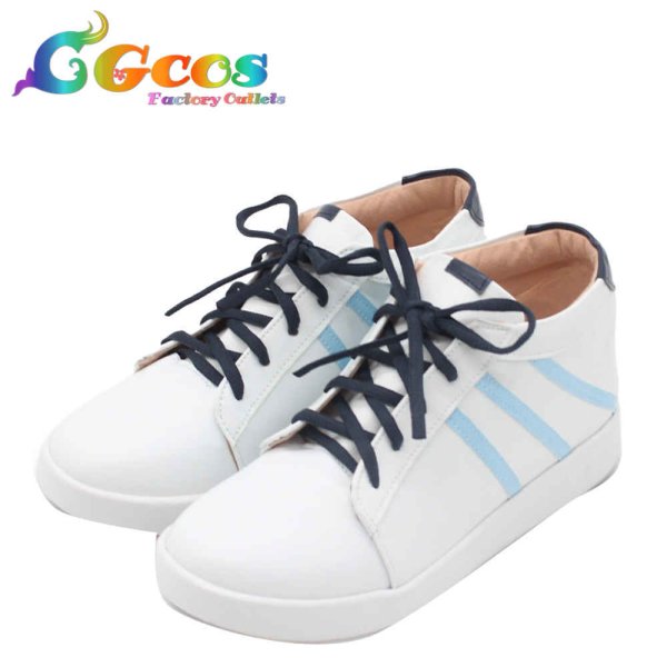 画像2: 異世界アイドル　イセゲアイドル　コスプレ靴　Gosegu　コスプレブーツ　コスプレ衣装 (2)