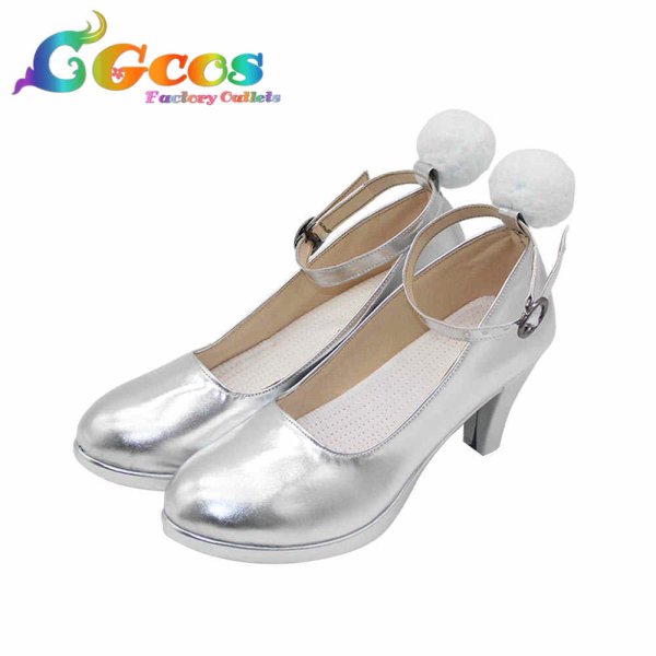 画像2: 勝利の女神：NIKKE　コスプレ靴　ブラン　コスプレブーツ　コスプレ衣装 (2)