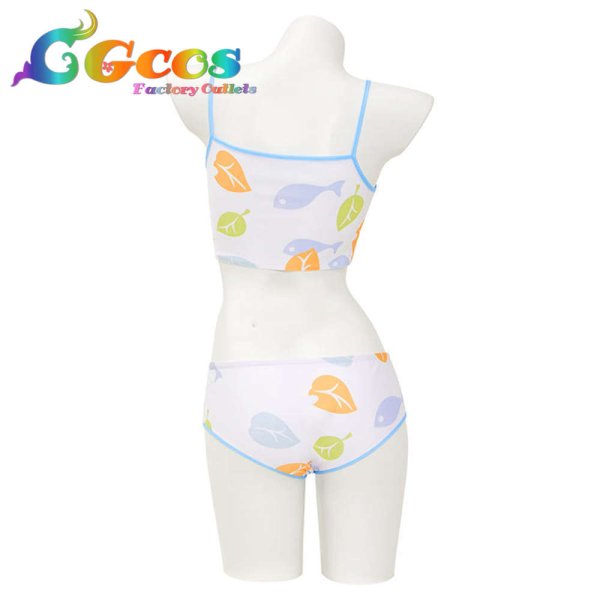 画像2: ブルーアーカイブ 霞沢ミユ 水着 コスプレ衣装 (2)