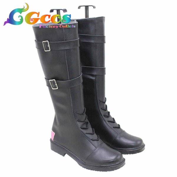 画像2: バーチャルYouTuber VTuber コスプレ靴 ローレン・イロアス コスプレブーツ コスプレ衣装 (2)