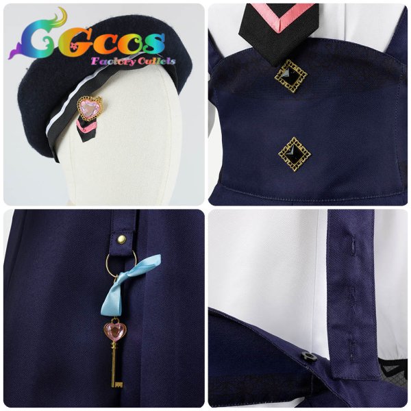 画像7: 「一部在庫あり」プロジェクトセカイ カラフルステージ!feat.初音ミク プロスペクト・トラッド 日野森雫 元気いっぱい地方ロケ! コスプレ衣装 (7)