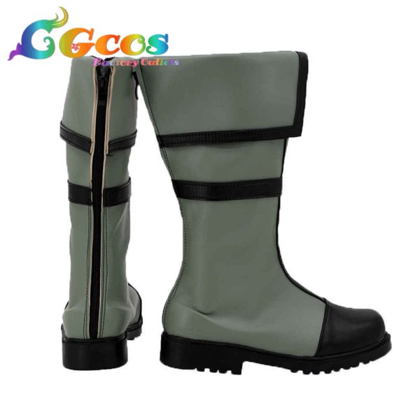 画像3: マギアレコード 魔法少女まどか☆マギカ外伝　コスプレ靴　アリナ・グレイ　コスプレブーツ　コスプレ衣装 (3)