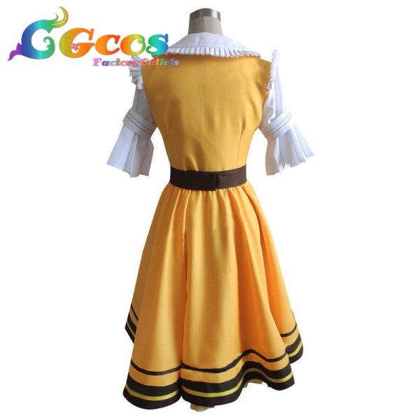 画像2: プロジェクトセカイ カラフルステージ!feat.初音ミク 小豆沢こはね レモネードで一休み♪ Bバージョン コスプレ衣装 (2)