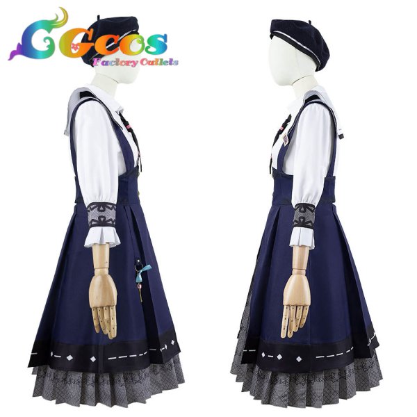 画像3: 「一部在庫あり」プロジェクトセカイ カラフルステージ!feat.初音ミク プロスペクト・トラッド 日野森雫 元気いっぱい地方ロケ! コスプレ衣装 (3)