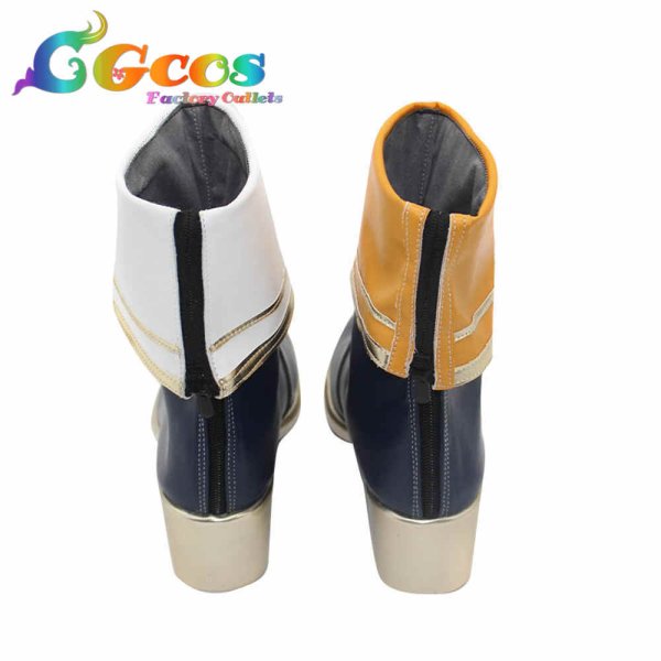 画像3: バーチャルYouTuber　VTuber　コスプレ靴　星川サラ　5周年記念　コスプレブーツ　コスプレ衣装 (3)