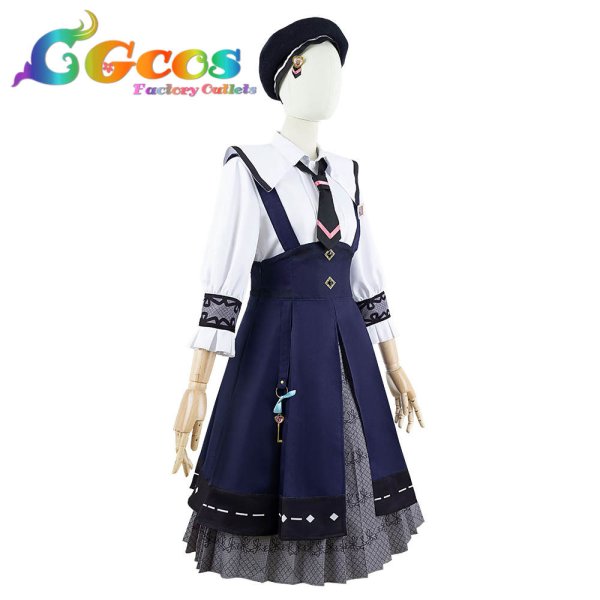 画像2: 「一部在庫あり」プロジェクトセカイ カラフルステージ!feat.初音ミク プロスペクト・トラッド 日野森雫 元気いっぱい地方ロケ! コスプレ衣装 (2)