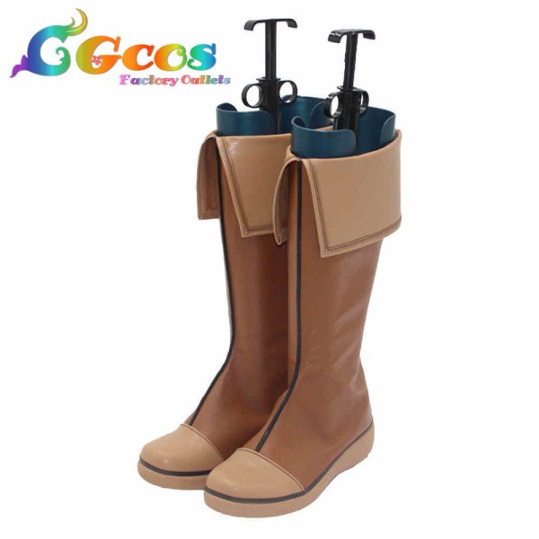 画像2: ドラゴンクエストX　コスプレ靴　天の冒険者　コスプレブーツ　コスプレ衣装 (2)