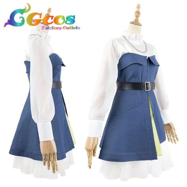 画像2: 「一部在庫あり」BanG Dream! It's MyGO!!!!!  椎名立希 コスプレ衣装 (2)