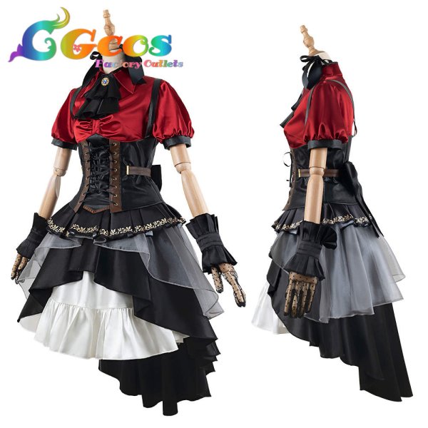 画像3: 「一部在庫あり」BanG Dream! It's MyGO!!!!!  Ave Mujica Perdere Omnia 豊川祥子 オブリビオニス コスプレ衣装 (3)