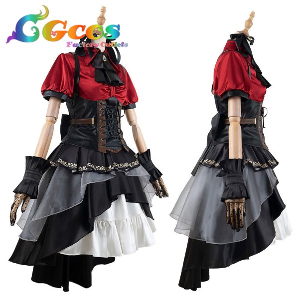 画像2: 「一部在庫あり」BanG Dream! It's MyGO!!!!!  Ave Mujica Perdere Omnia 豊川祥子 オブリビオニス コスプレ衣装 (2)