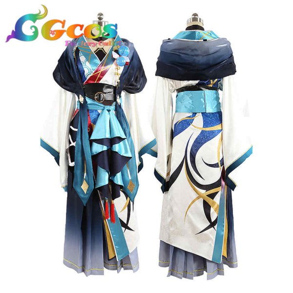 画像4: あんさんぶるスターズ! 幻想夜光 礼瀬マヨイ 青葉つむぎ 真白友也 朔間凛月 コスプレ衣装 (4)