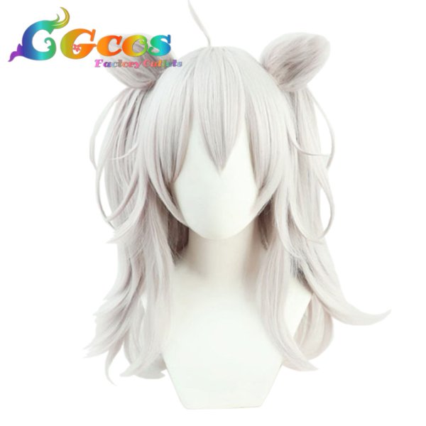 画像8: バーチャルYouTuber VTuber 獅白ぼたん コスプレ衣装 (8)