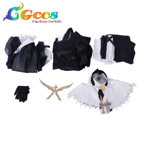 画像4: アークナイツ　ウィスパーレイン　Whisperain　幽邃?修　コスプレ衣装 (4)