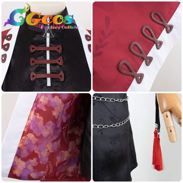 画像7: バーチャルYouTuber　VTuber　アンジュ・カトリーナ　新衣装　チャイナドレス　コスプレ衣装 (7)