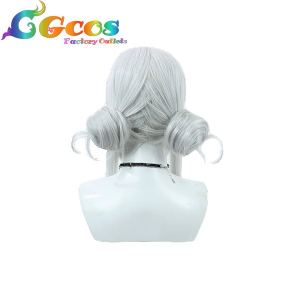 画像2: 勝利の女神:NIKKE ウィッグ ブラン ホワイトラビット コスプレ衣装 (2)