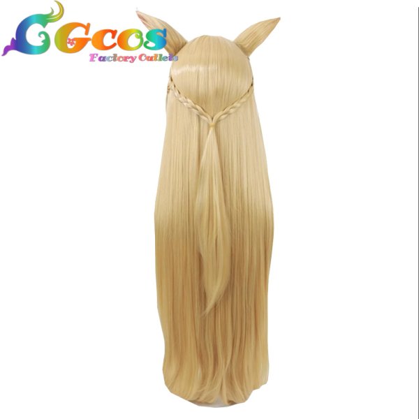 画像2: アークナイツ ウィッグ ホルン 花となりて コスプレ衣装 (2)