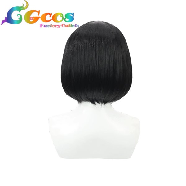 画像2: ブルーアーカイブ ウィッグ 桐生キキョウ コスプレ衣装 (2)