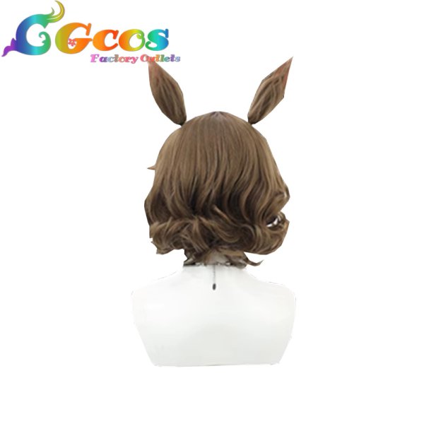 画像2: ウマ娘プリティーダービー ウィッグ タップダンスシチー コスプレ衣装 (2)