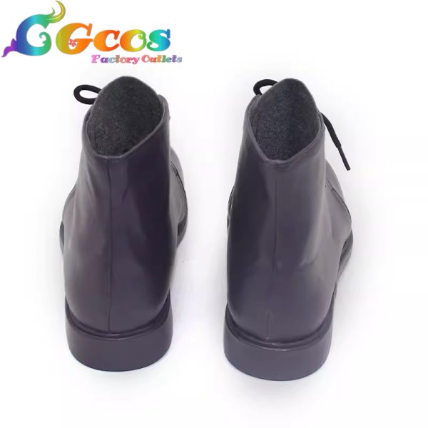 画像2: バーチャルYouTuber Vtuber コスプレ靴 紫咲シオン コスプレブーツ コスプレ衣装 (2)