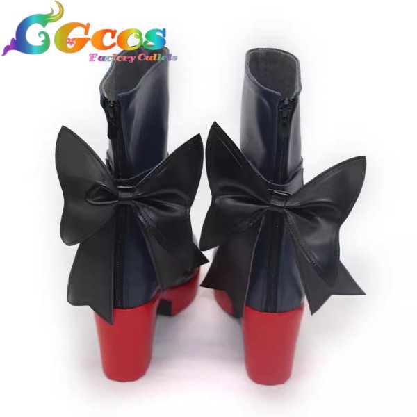 画像2: バーチャルYouTuber　Vtuber　コスプレ靴　ブライト衣装　沙花叉クロヱ　コスプレブーツ　コスプレ衣装 (2)