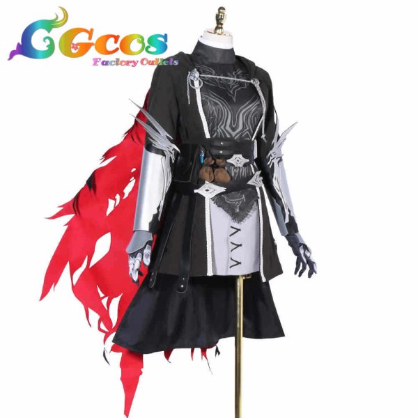 画像2: アークナイツ テキサス Texas ウィングブレイカー コスプレ衣装 (2)