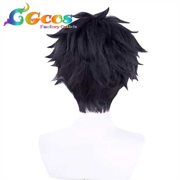 画像2: 鴨乃橋ロンの禁断推理  ウィッグ 一色都々丸 コスプレ衣装 (2)