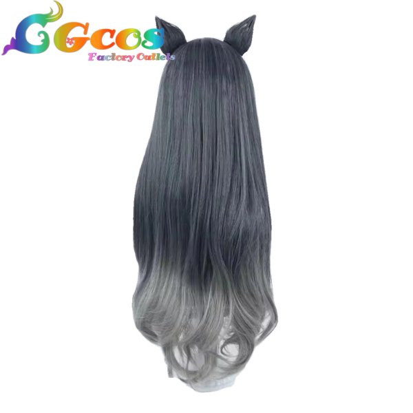 画像2: アークナイツ  ウィッグ 血掟テキサス コスプレ衣装 (2)