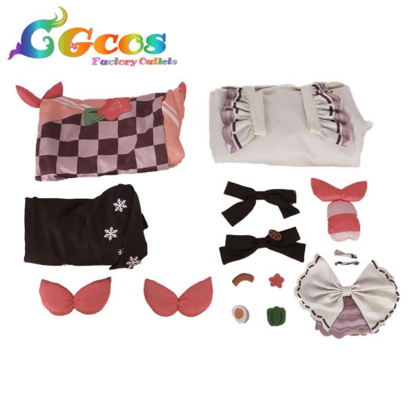 画像4: VOCALOID 初音ミク 雪ミク2024 コスプレ衣装 (4)