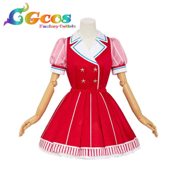 画像4: プロジェクトセカイ カラフルステージ!feat.初音ミク 天馬咲希 Smile deliver コスプレ衣装 (4)