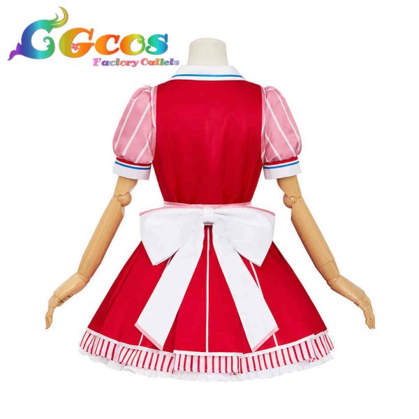 画像3: プロジェクトセカイ カラフルステージ!feat.初音ミク 天馬咲希 Smile deliver コスプレ衣装 (3)