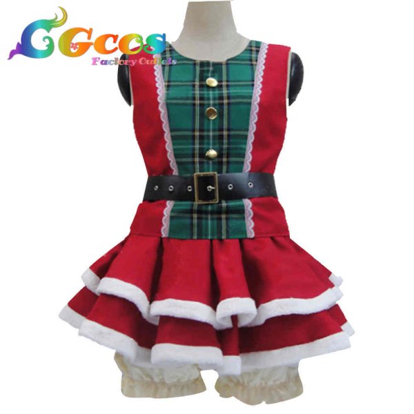 画像3: ラブライブ! School idol project クリスマス編 覚醒後 小泉花陽 コスプレ衣装 (3)