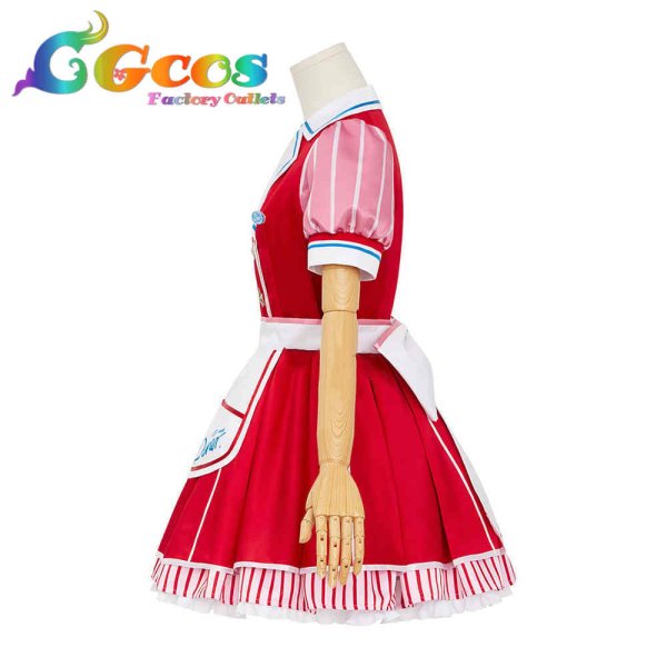 画像2: プロジェクトセカイ カラフルステージ!feat.初音ミク 天馬咲希 Smile deliver コスプレ衣装 (2)