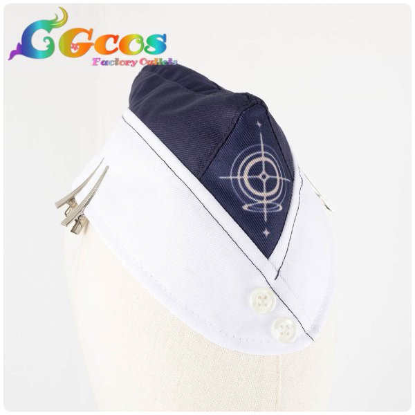 画像5: ブルーアーカイブ 最終編 オペレーター衣装 明星ヒマリ 鬼方カヨコ 奥空アヤネ 天雨アコ 由良木モモカ コスプレ衣装 (5)