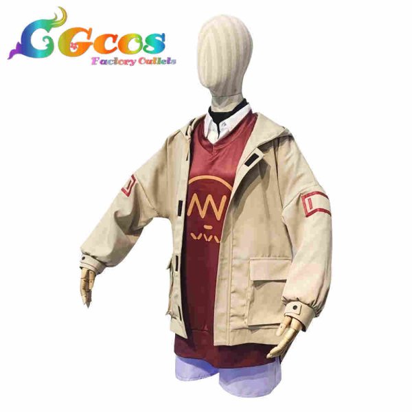 画像3: ブルーアーカイブ 小塗マキ キャンプ コスプレ衣装 (3)