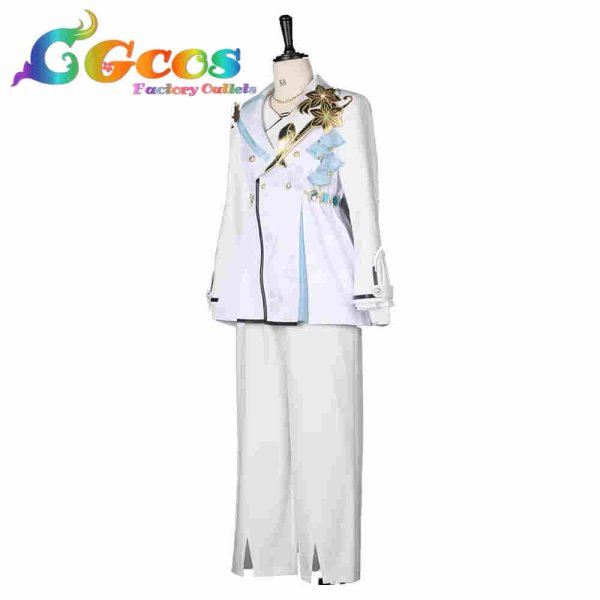 画像2: あんさんぶるスターズ! 月永レオ 純粋な音色の束 コスプレ衣装 (2)