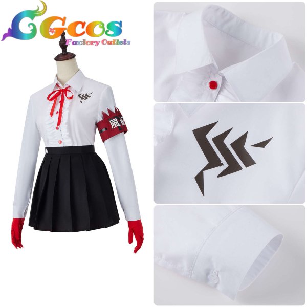 画像3: ブルーアーカイブ 火宮チナツ コスプレ衣装 (3)